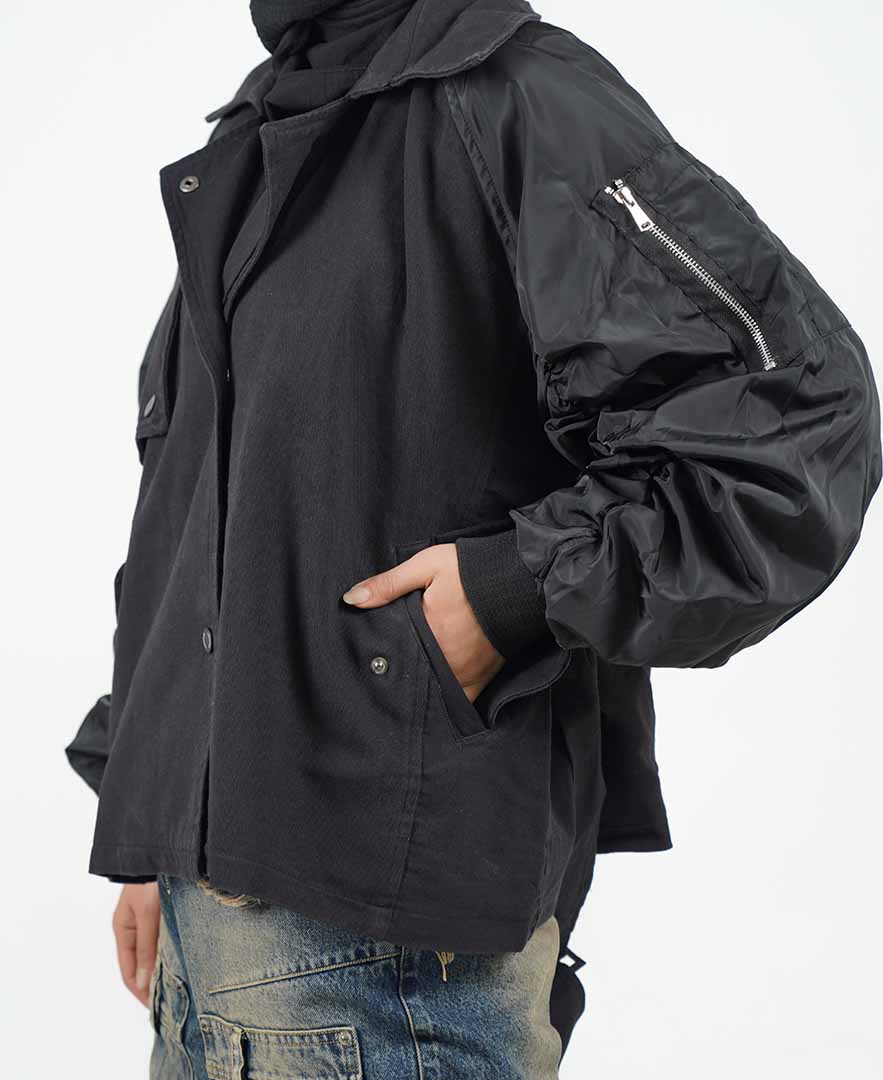 بارانی ترکیبی زنانه