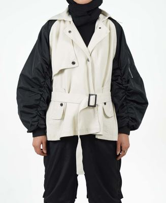 بارانی ترکیبی زنانه