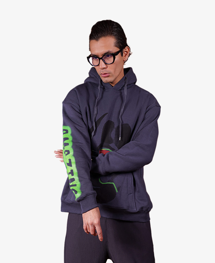 هودی چاپ دار مردانه