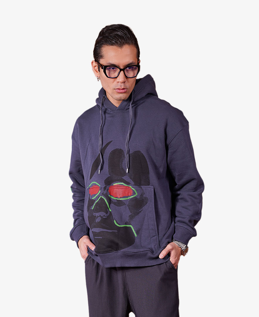 هودی چاپ دار مردانه