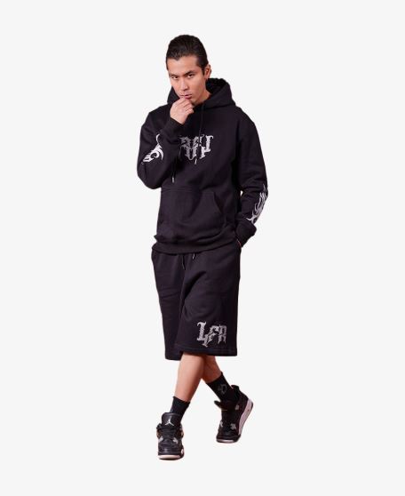 ست هودی شلوارک مردانه