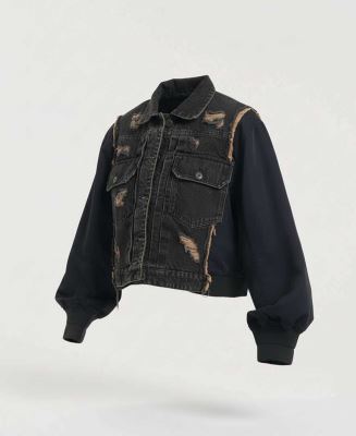 ژاکت ترکیبی زنانه