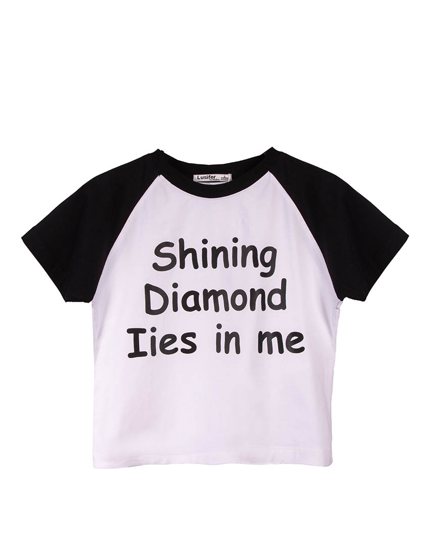 تیشرت چاپ دار زنانه