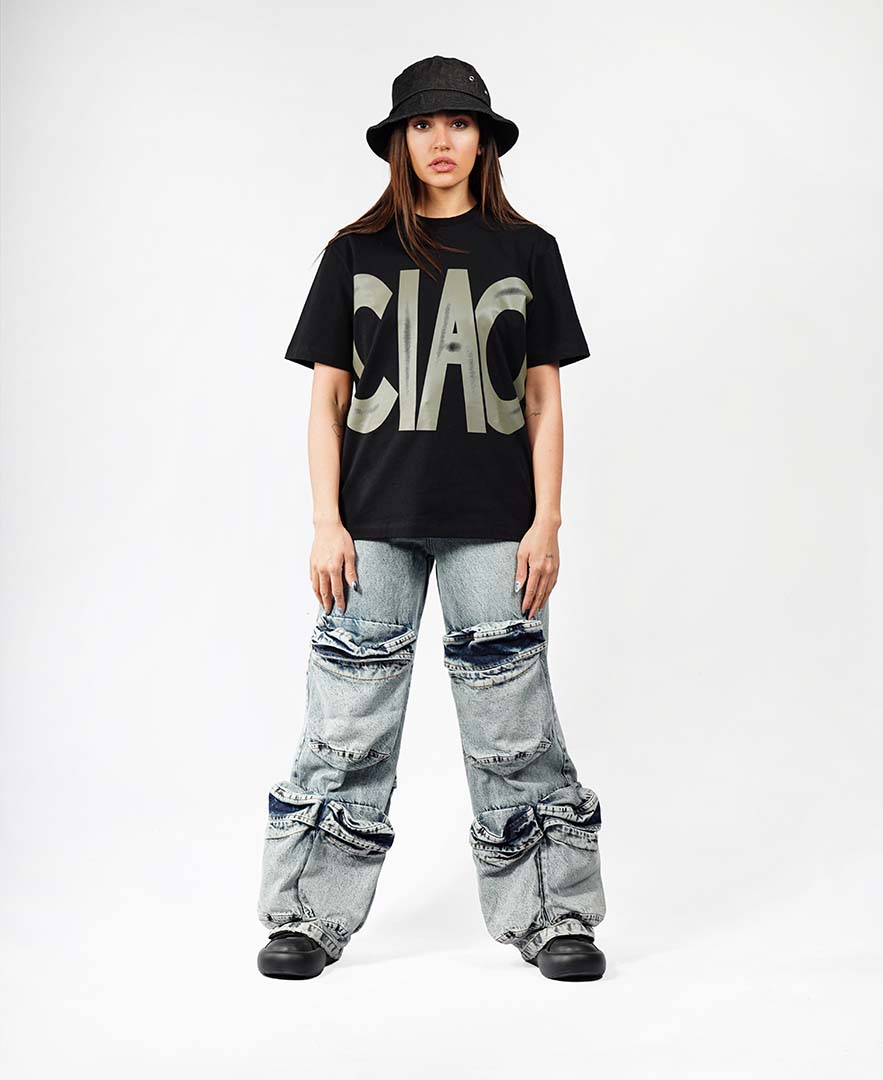 تیشرت چاپ دار زنانه