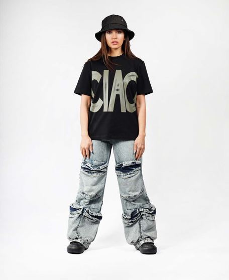 تیشرت چاپ دار زنانه