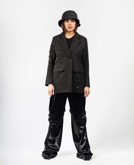 شلوار پیلی دار زنانه