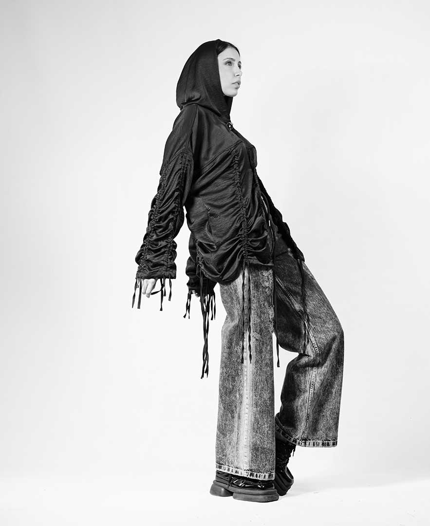 مانتو گتر دار زنانه