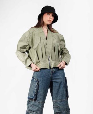 مانتو پیلی دار زنانه