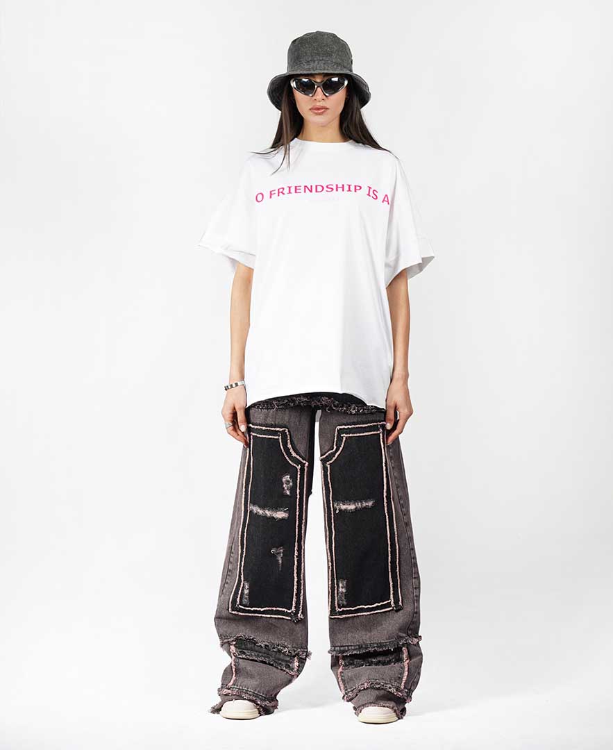 تیشرت چاپ دار زنانه