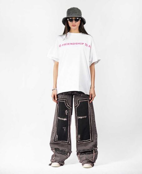 تیشرت چاپ دار زنانه