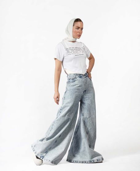 تیشرت چاپ دار زنانه