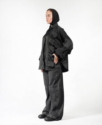 مانتو جیب دار زنانه