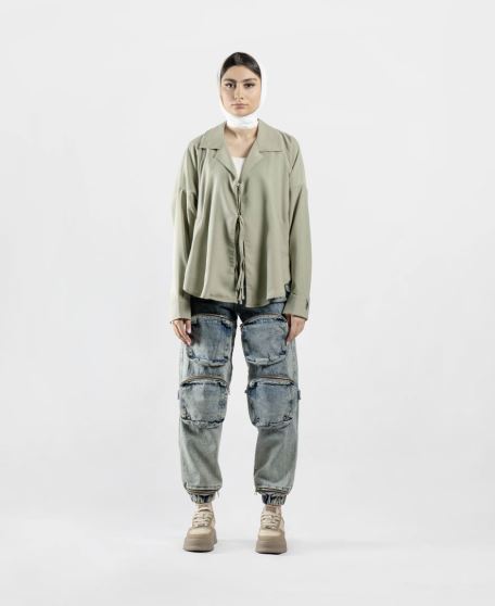 مانتو بند دار زنانه