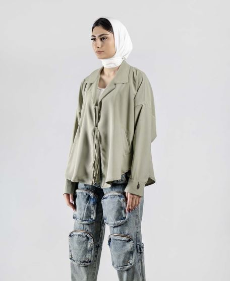 مانتو بند دار زنانه