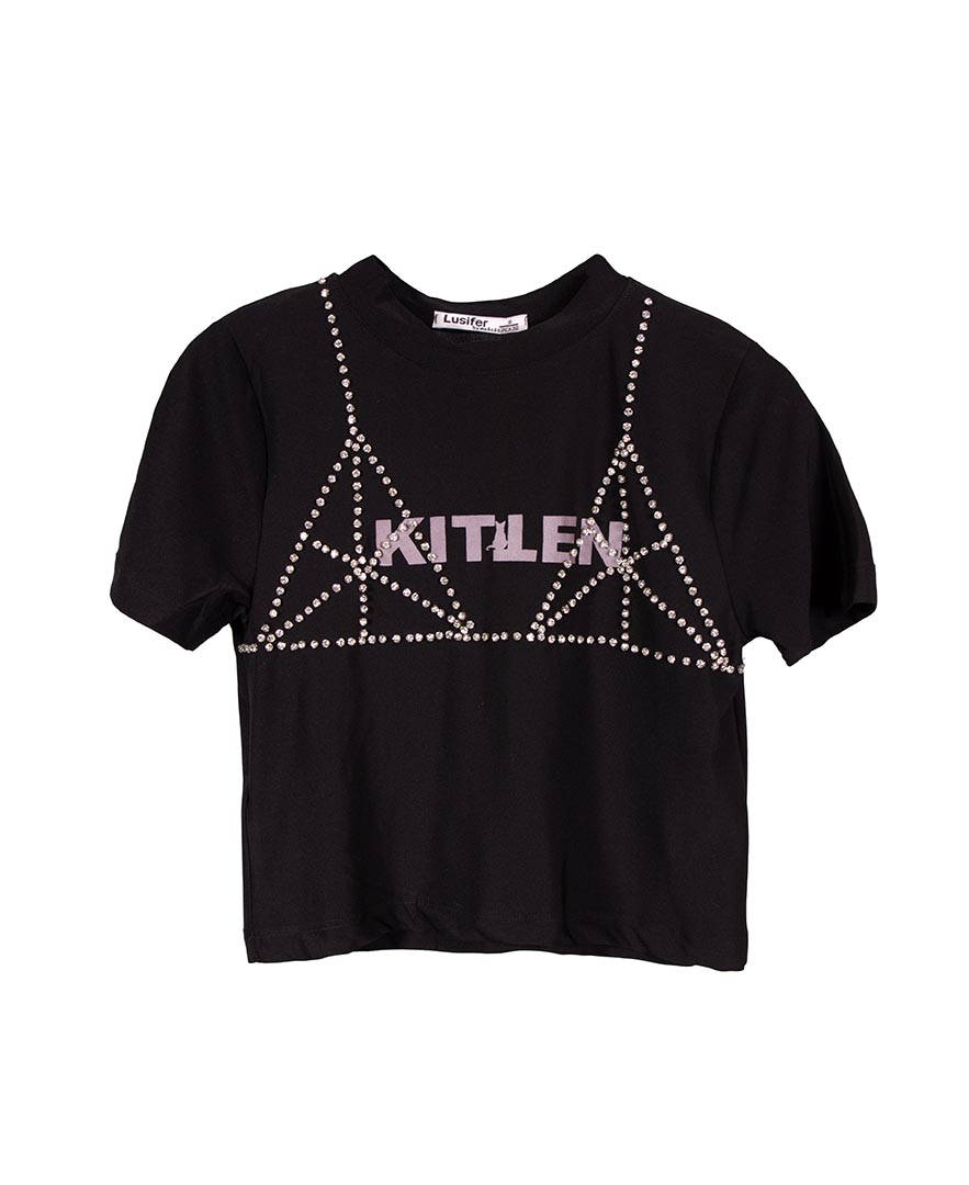 تیشرت خرجکاردار زنانه