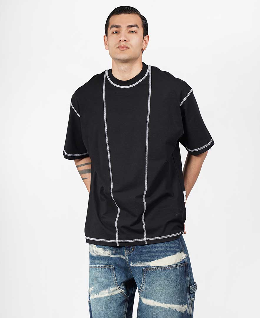 تیشرت دوخت نما مردانه