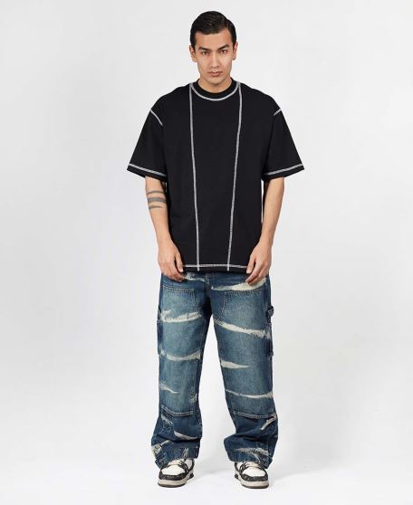 تیشرت دوخت نما مردانه