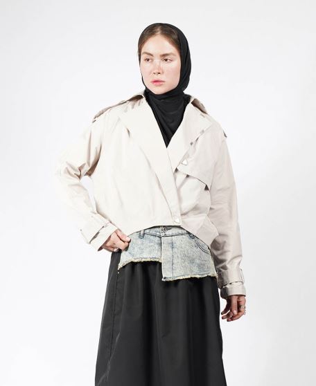 دامن ترکیبی زنانه