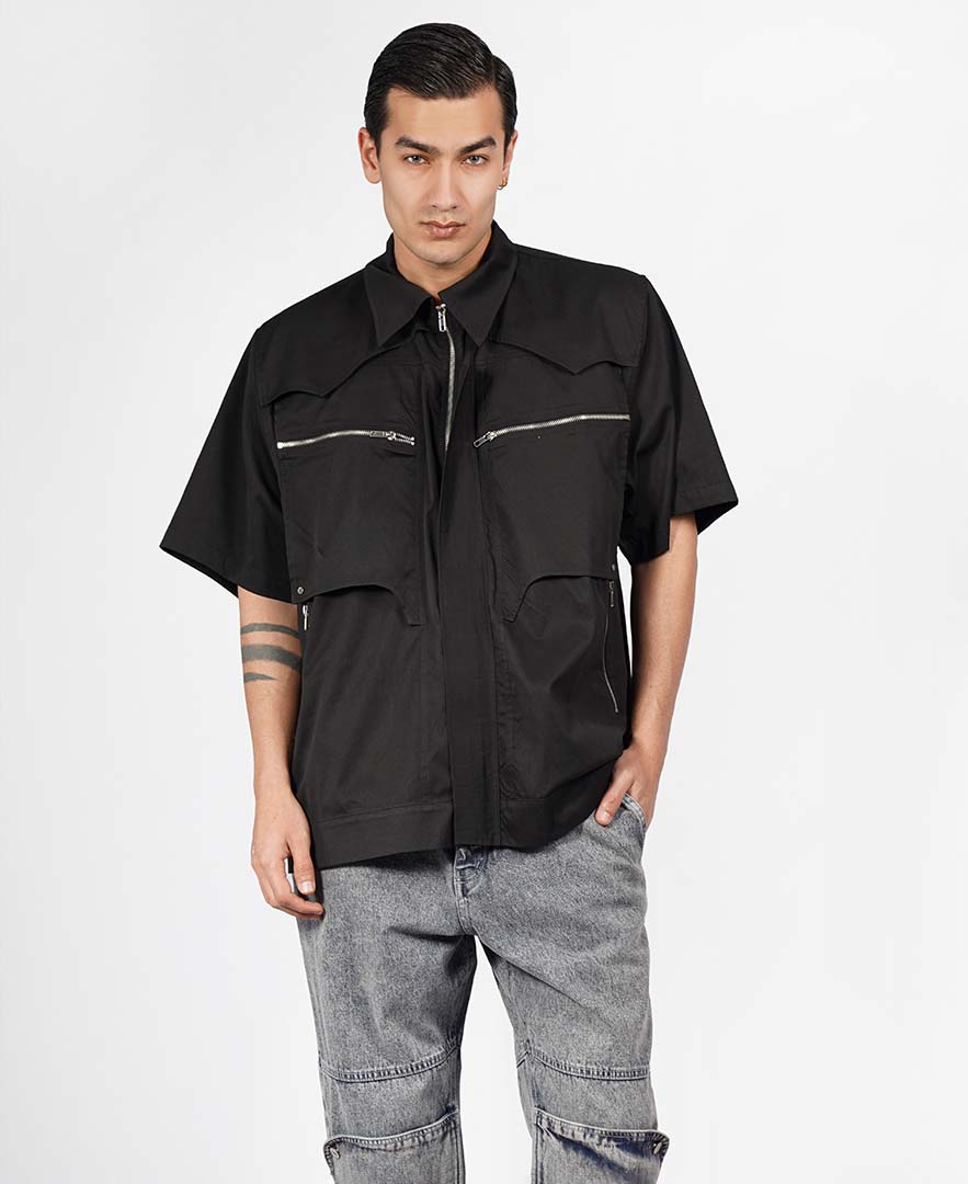 پیراهن زیپ دار مردانه