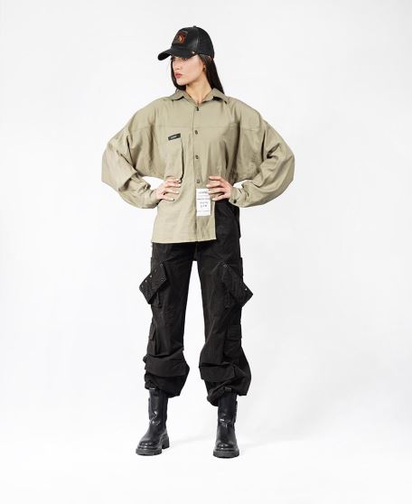 مانتو برش دار -