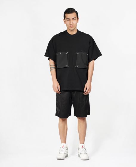 تیشرت پرچ دار مردانه