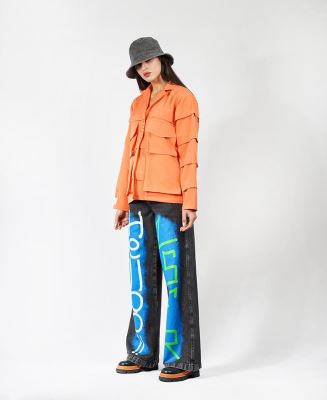 مانتو پرچ دار زنانه