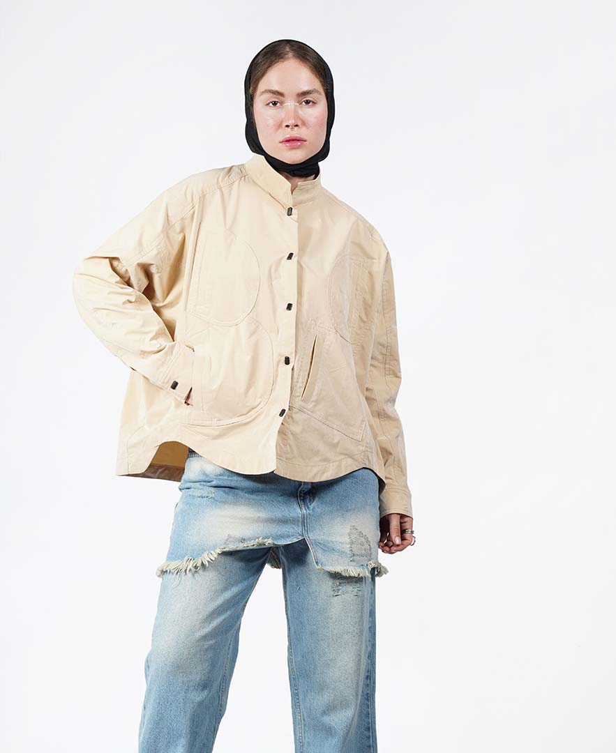 مانتو برش دار زنانه