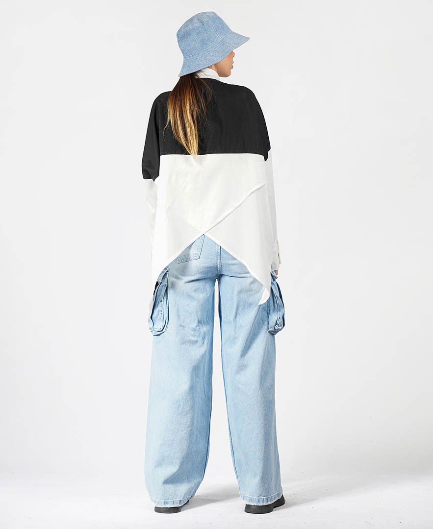 شومیز نامتقارن زنانه