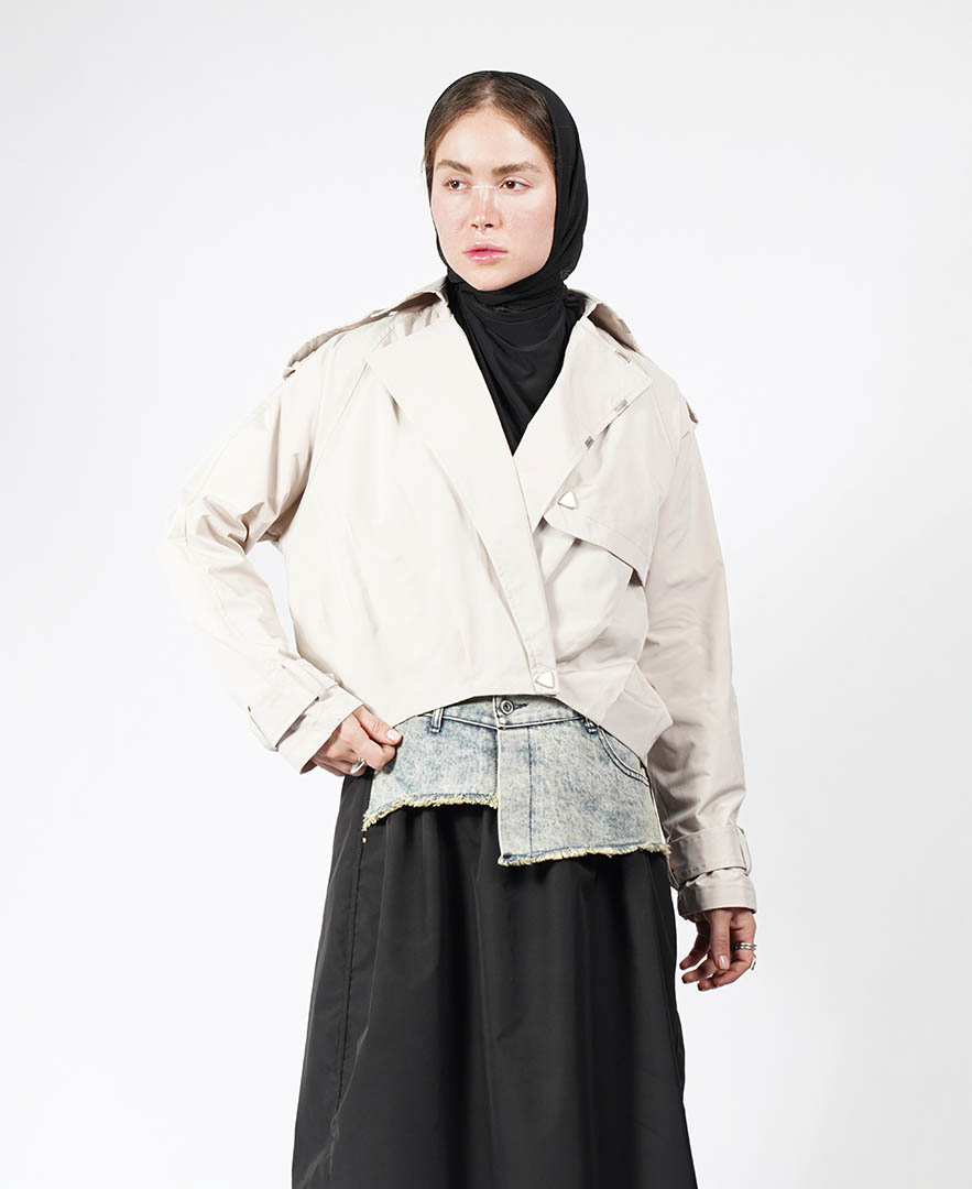 ژاکت چپ و راستی زنانه