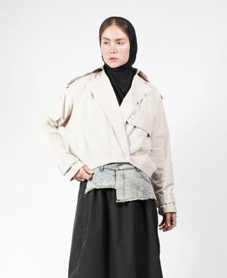 ژاکت چپ و راستی زنانه