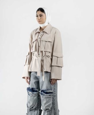 مانتو جیب دار زنانه