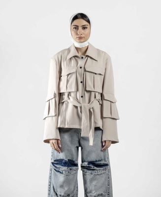 مانتو جیب دار زنانه