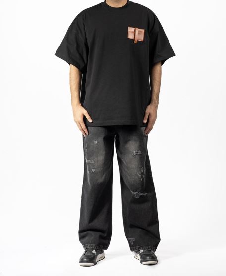 تیشرت تکه دوزی مردانه