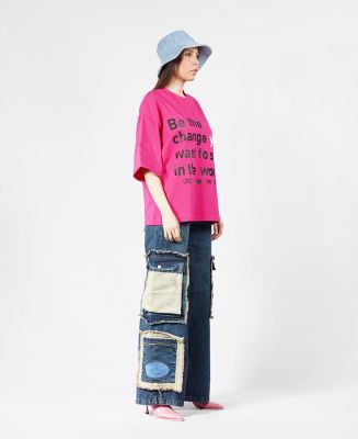 تیشرت چاپ دار زنانه