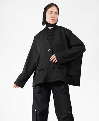 مانتو پرچ دار زنانه