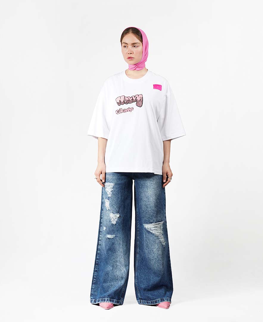 تیشرت تکه دوزی زنانه