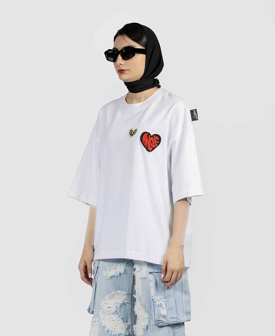 تیشرت تکه دوزی زنانه