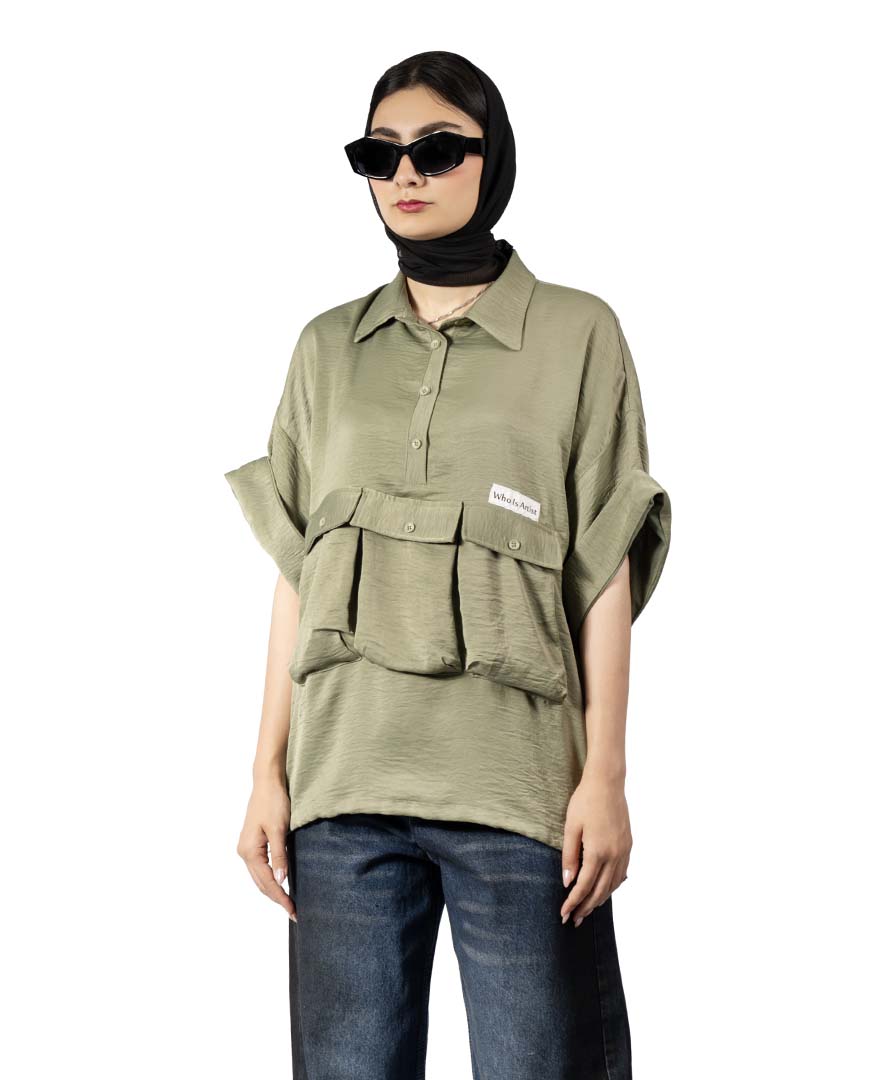 شومیز آستین کوتاه زنانه