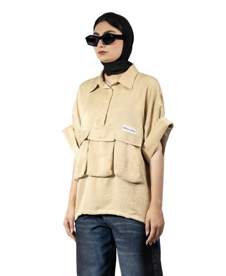 شومیز آستین کوتاه زنانه