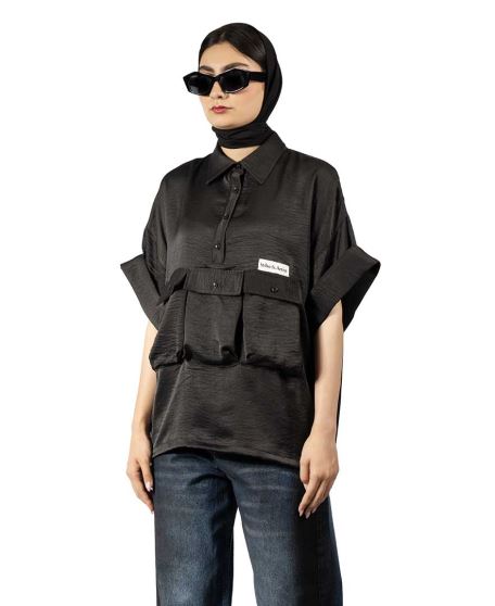 شومیز آستین کوتاه زنانه