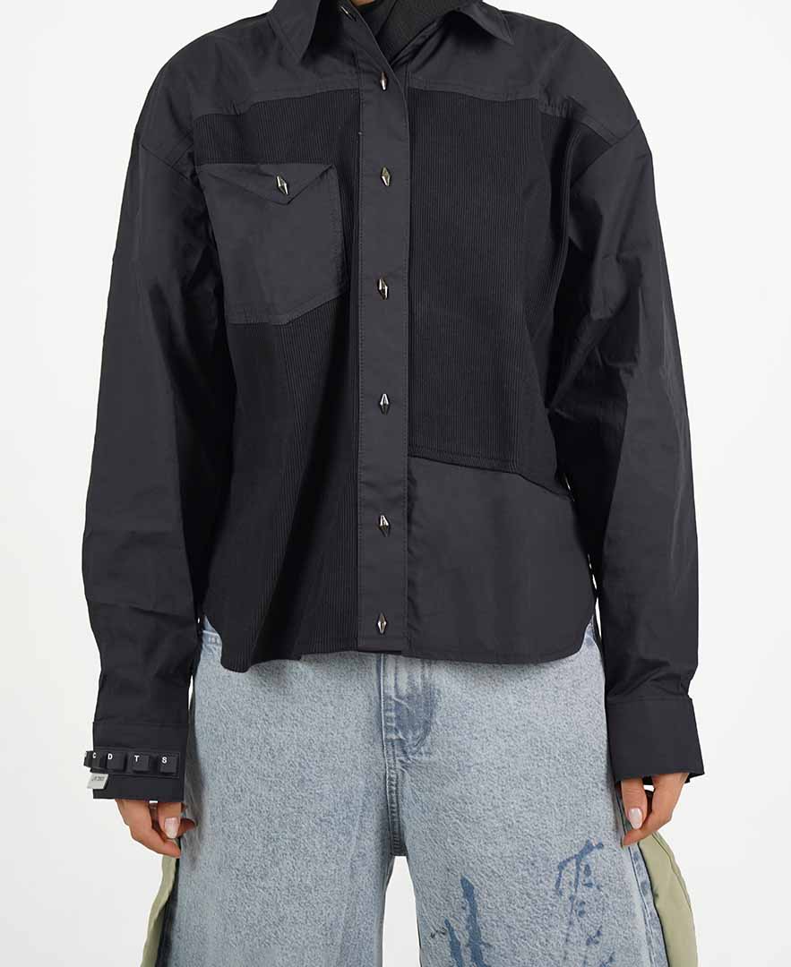 شومیز ترکیبی زنانه