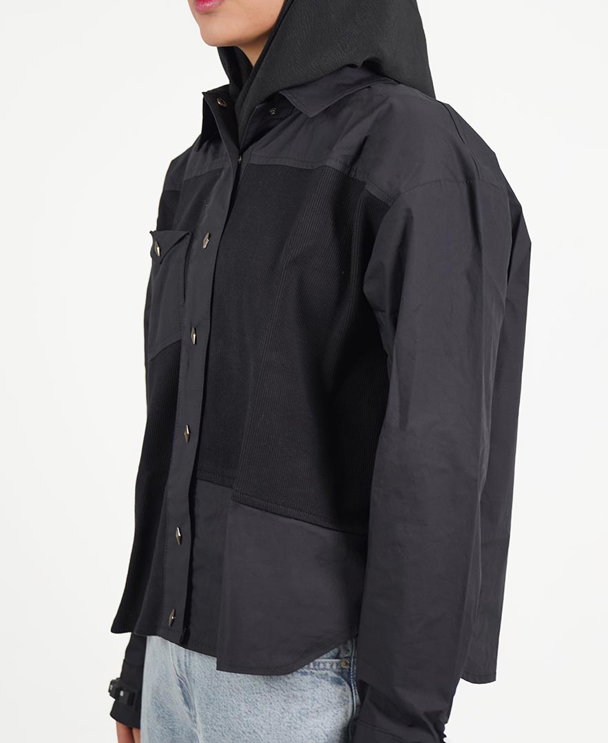 شومیز ترکیبی زنانه