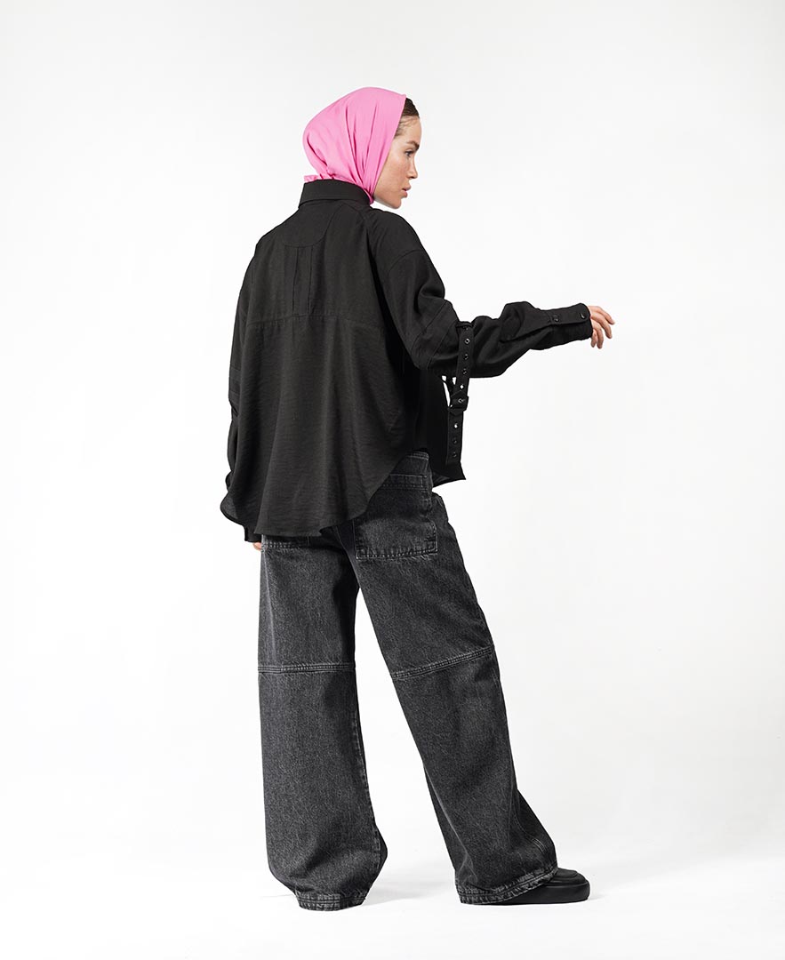 شلوار برش دار زنانه