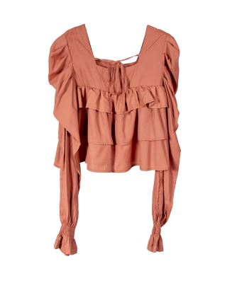 بلوز چین دار زنانه