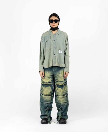 مانتو شست دار زنانه