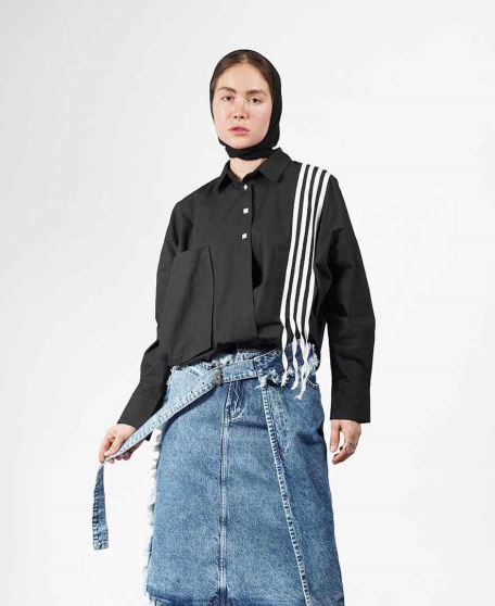 دامن برش دار زنانه