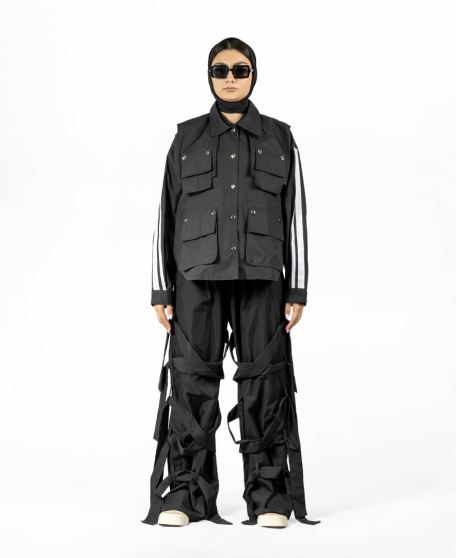 مانتو نوار دوزی زنانه