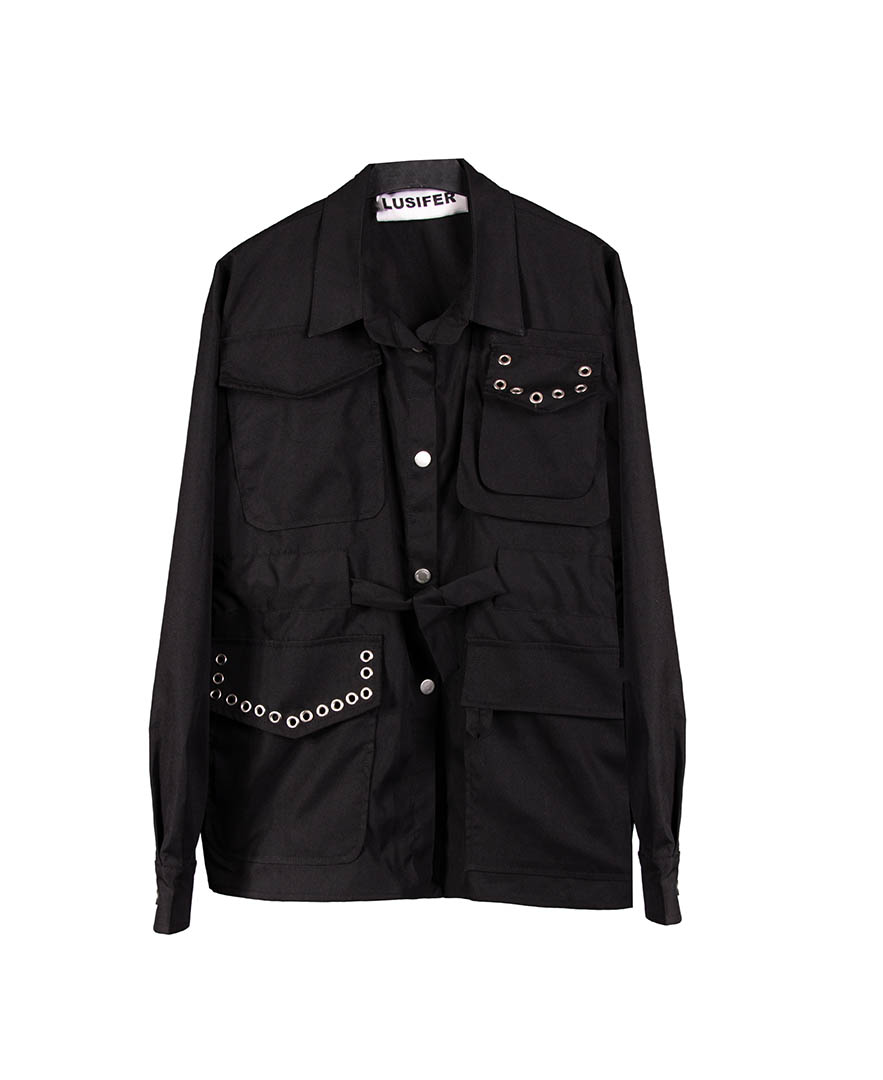 مانتو پرچ دار زنانه