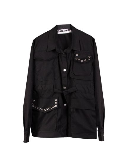 مانتو پرچ دار زنانه