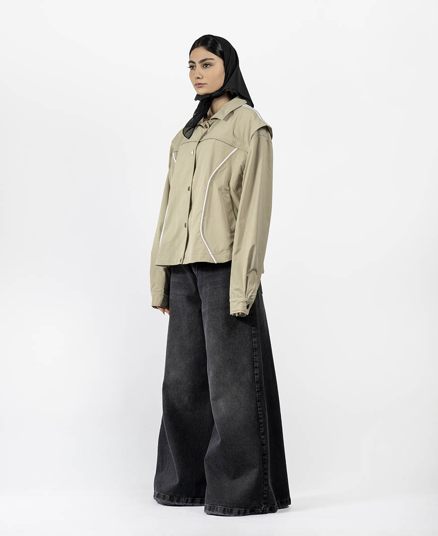 مانتو مغزی دوزی زنانه